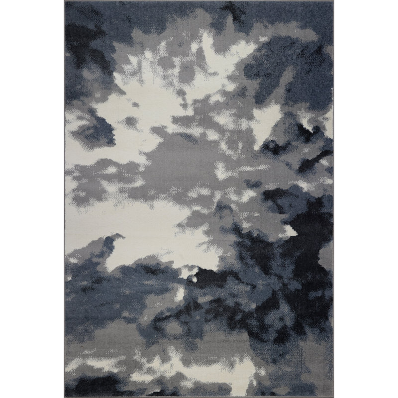 Toronto Abstract Indoor Rug, Rectangle 6'6" x 9'6"