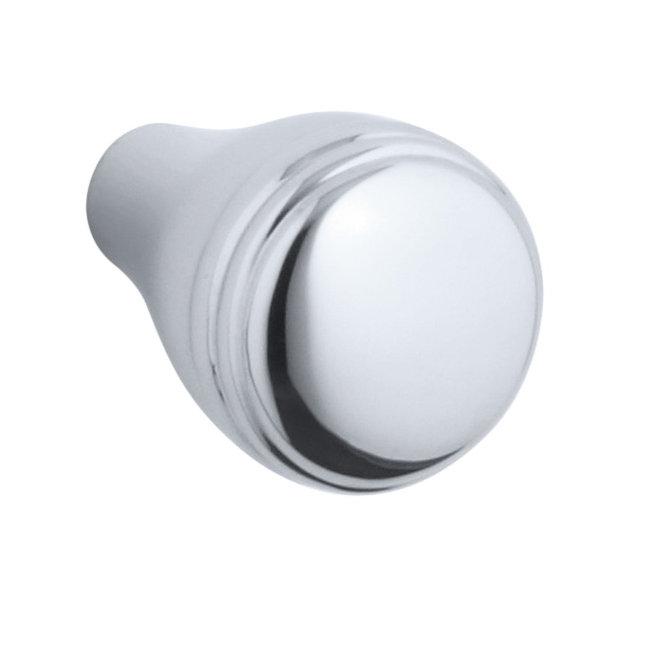 Devonshire 7/8" Diameter Conical Knob, Chrome poli