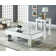Nevels Mirrored Glass Top End Table
