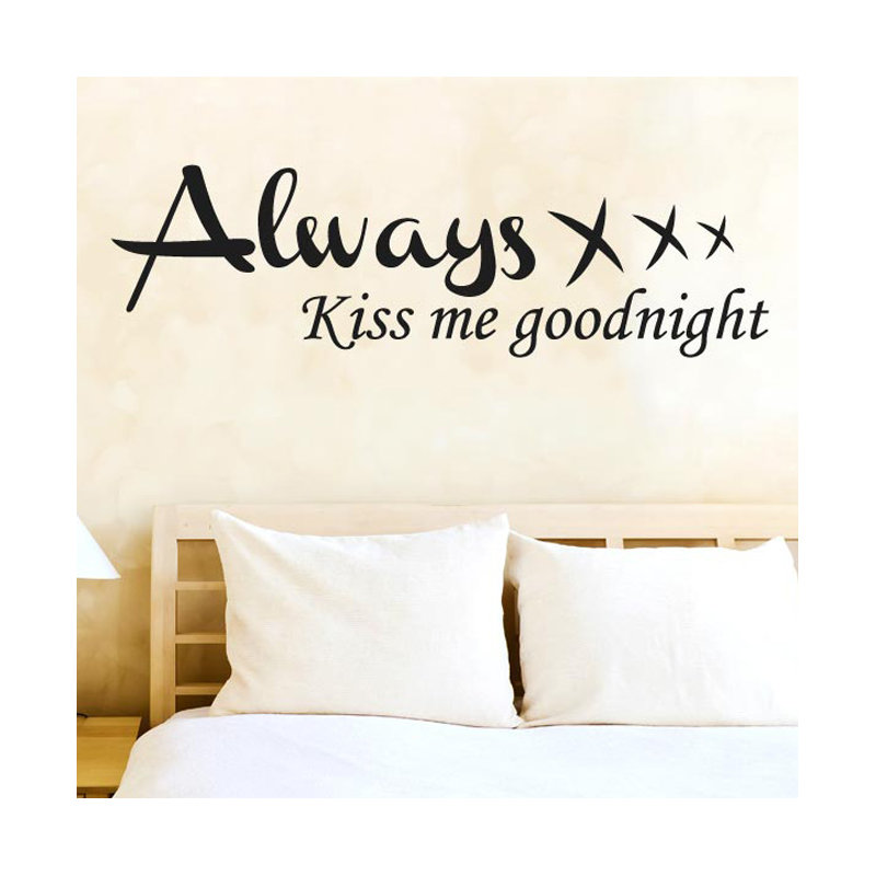 Wall Decal, Black, Large