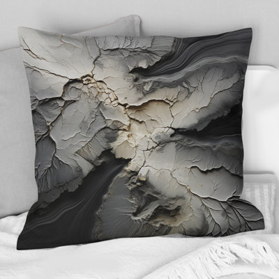 Coussin décoratif gris Sode