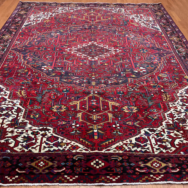 Tapis rectangulaire en laine