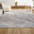 Slant Modern Abstract Beige/Gray Rug-254110840