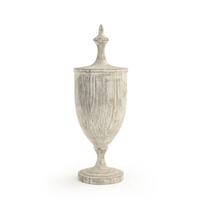 Pot en bois blanc 25,75 po