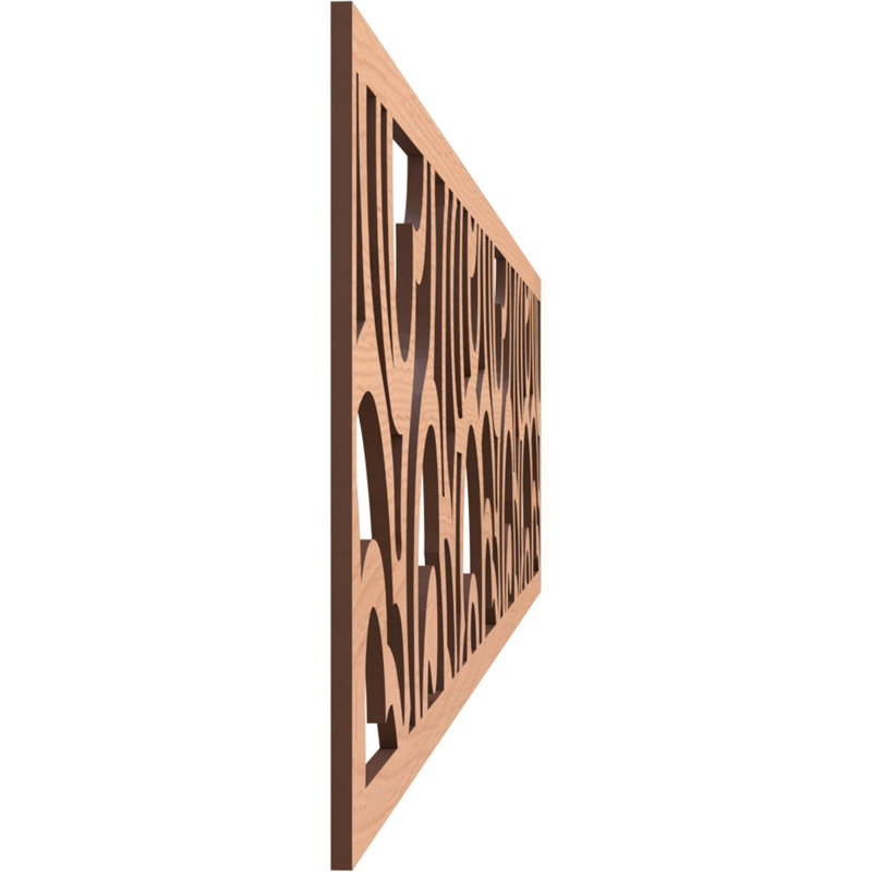 Moulure de panneau Springfield, Aulne, H 10 po x l 46,75 po x P 0,375 po