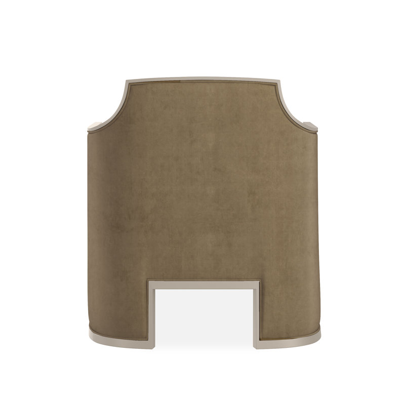 The Cat's Meow Chair, Brown Velvet