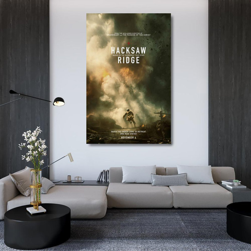 Hacksaw Ridge, 48" H x 31" W