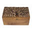 3 Piece Wood Carved Box Set