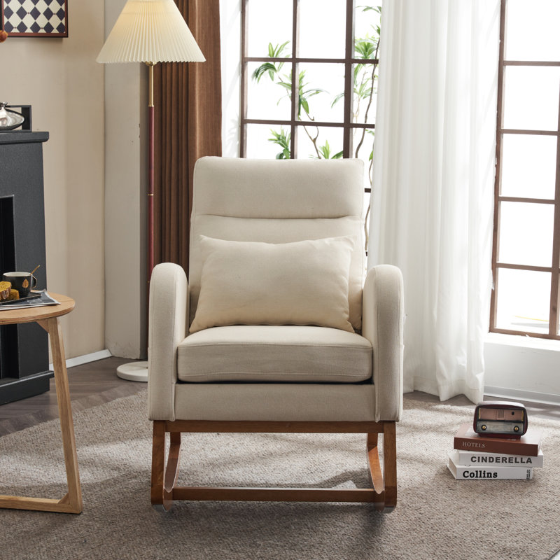 Faustina Rocking Chair, White
