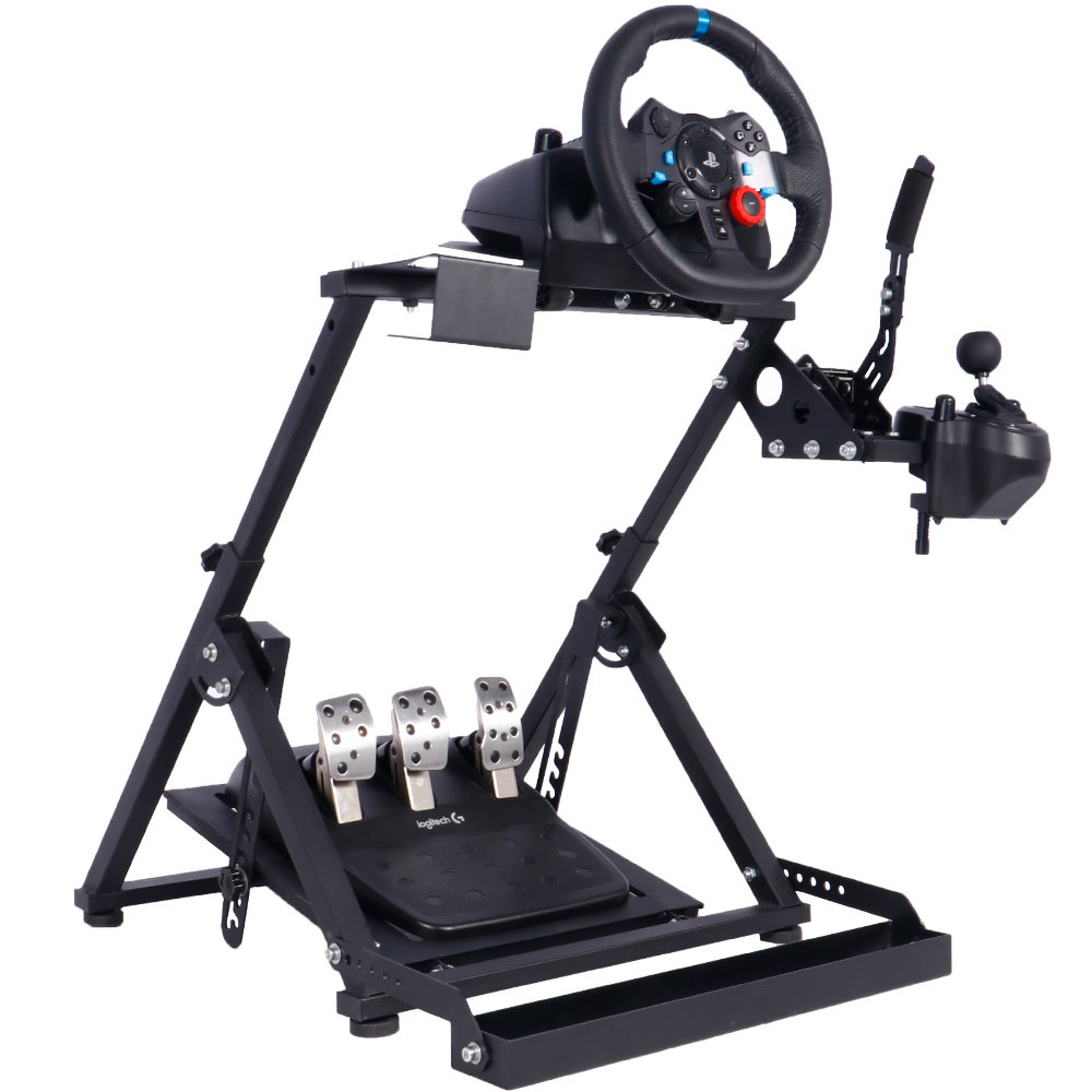 Conquer Racing Simulator Cockpit Driving Seat Reclinable with Gear Shi –  Conquer Equipment