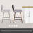 26 Inch Velvet Swivel Counter Height Bar Stools-1416765338