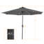 Parasol de marché avec lumières solaires, parasol de table pour la terrasse-1101763028
