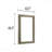 Modern Wood Framed Accent Mirror