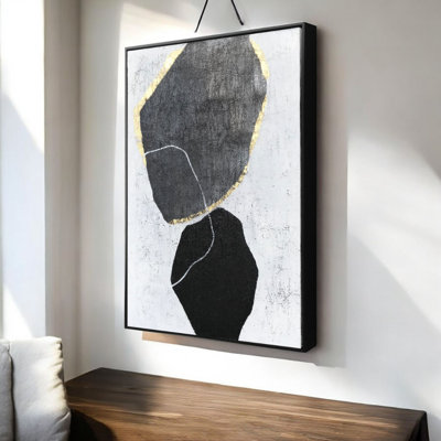 Stoney Silhouettes I Hand Painted Canvas