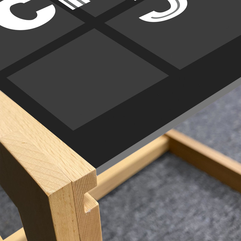 Ikeshia Sled Coffee Table, 40cm H x 91cm W x 62cm D