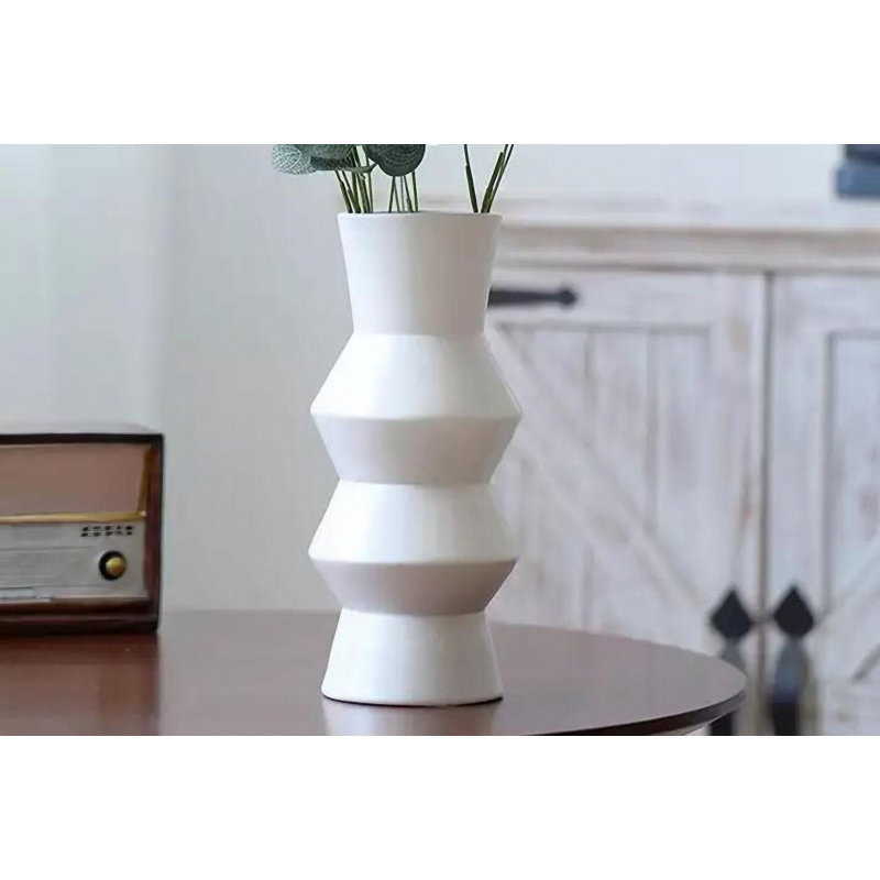 Cookinson Ceramic Table Vase, Yellow