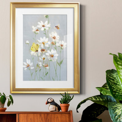 Gathering Daisies I - Cadre photo, reproduction d'art sur papier