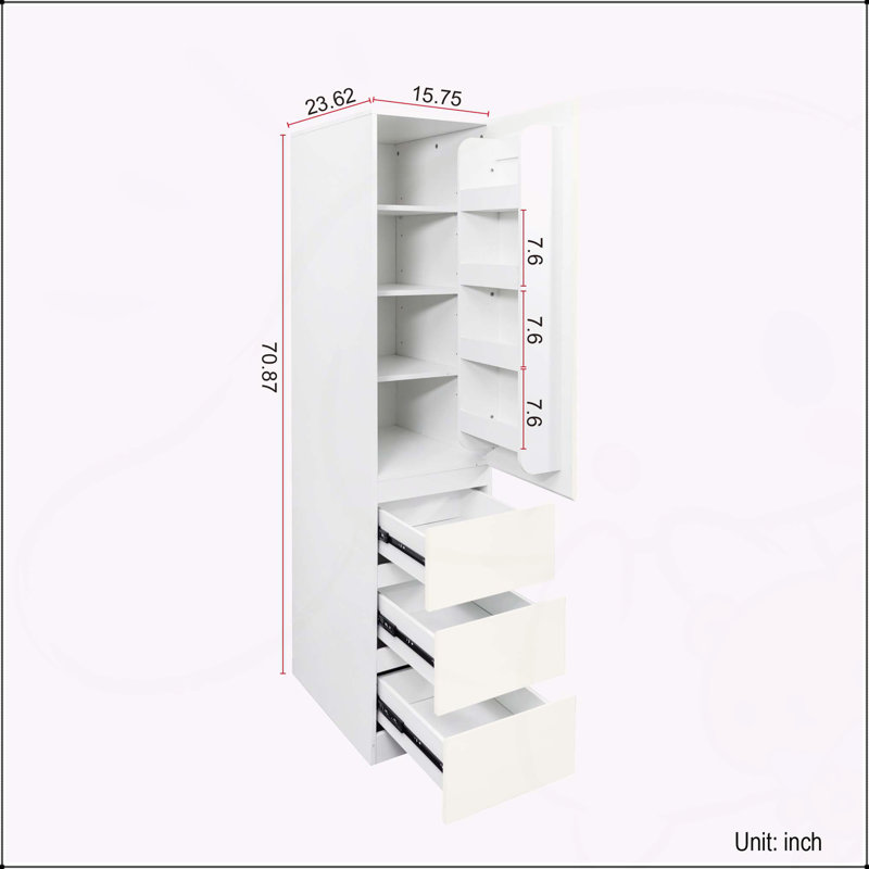Armoire de rangement pour garde-manger