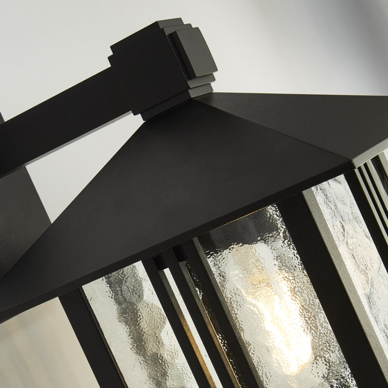 Babille Black 35.5cm H Outdoor Wall Lantern