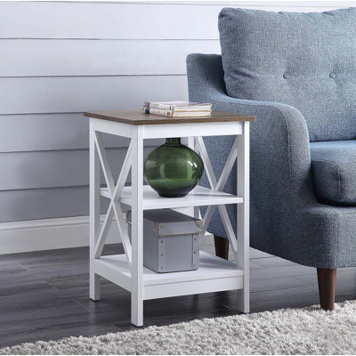 Table de bout avec rangement Darek