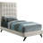 Elly Tufted Upholstered Low Profile Platform Bed-406399806-406399803