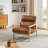 Eve Ford Genuine Leather Armchair-1555380938