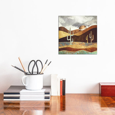 Patina Desert 1 Piece Wrapped Canvas Painting