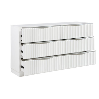Armoire de rangement luxueuse 1 pièce avec commode à 6 tiroirs