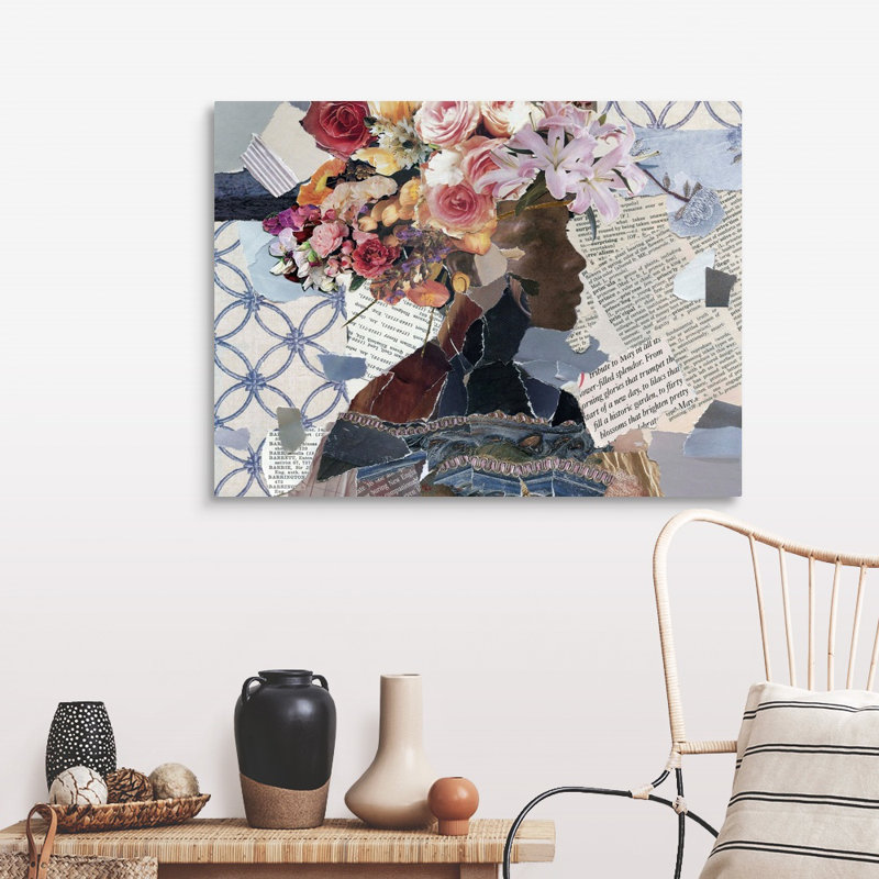 Contemplation I - Impression sur toile, Toile tendue, H 30 po x l 40 po x P 1,25 po