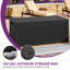 450l Lockable Garden Storage Box,Large Deck Box-667390478
