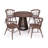 Lido 38 in Solid Wood Round Dining Table-1053478415