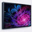 «Fractal Purple Rose Flower», impression sur toile tendue-63704348