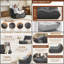 Fauteuil d'appoint en velours capitonné Velvet Embrace-978843742