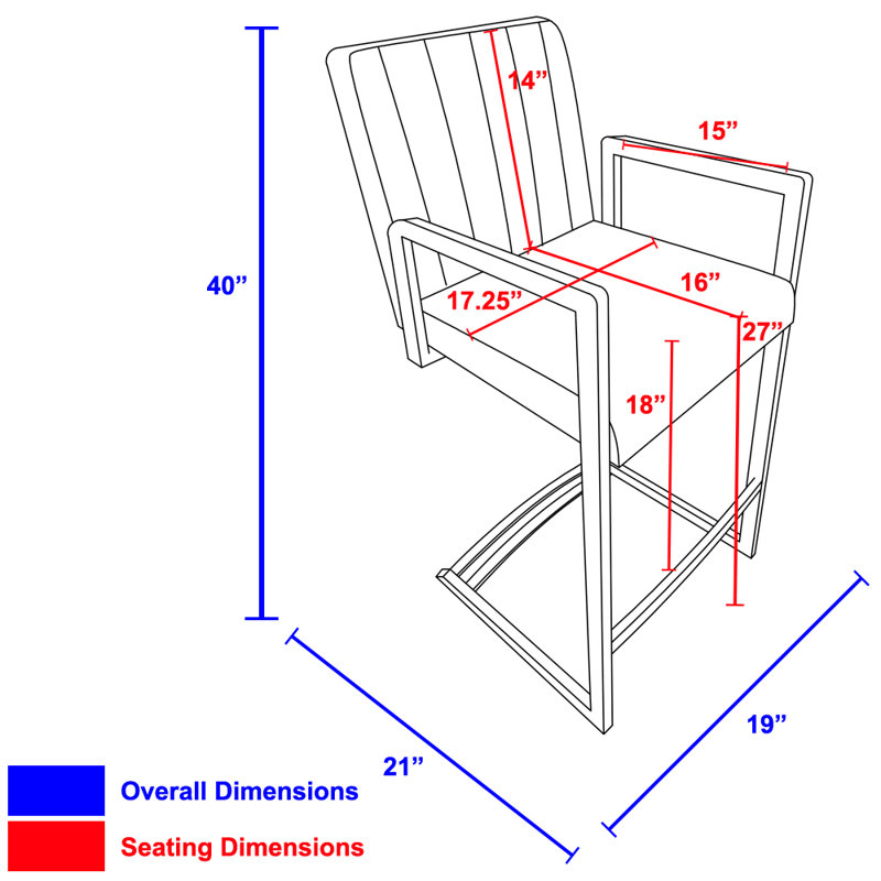 Tabouret de bar Tubo, Blanc