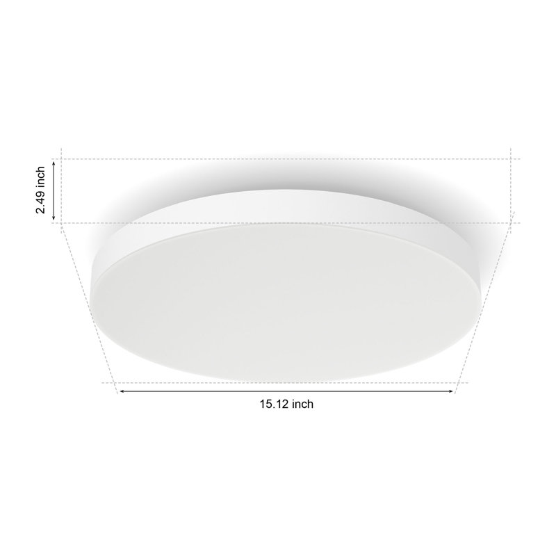 Plafonnier mince Philips Hue Datura