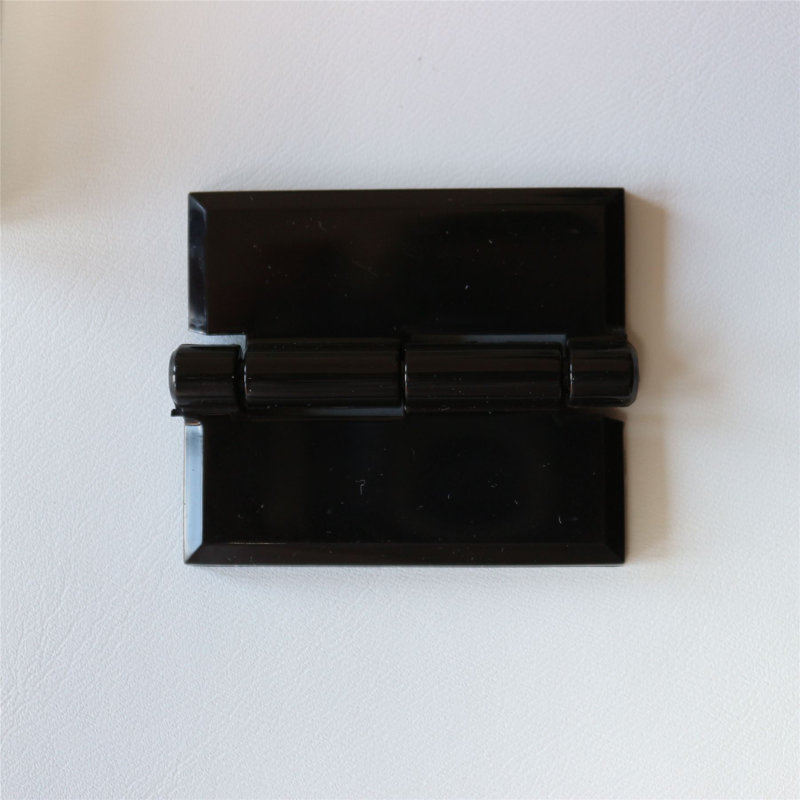 Black Acrylic Hinges 45mm x 38mm Hinges, Continuous Acrylic Piano Hinge