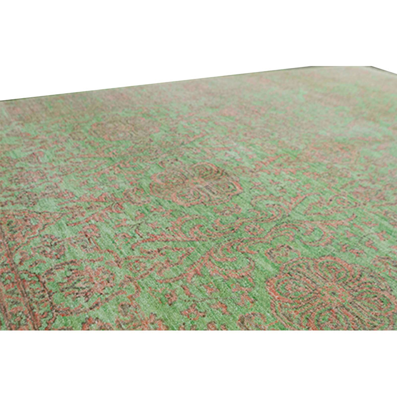 Wool Oriental Area Rug in Green