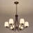 6 - Light Dimmable Classic / Traditional Chandelier-1307753221