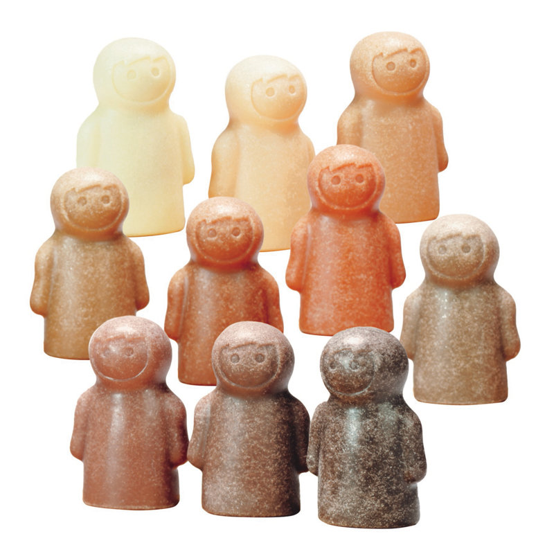 Porte jaune Little People Like Me, ensemble de 10