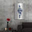 Art mural en métal Lark Manor ™ «Blue Woodblock 1» par Incado-1202182089