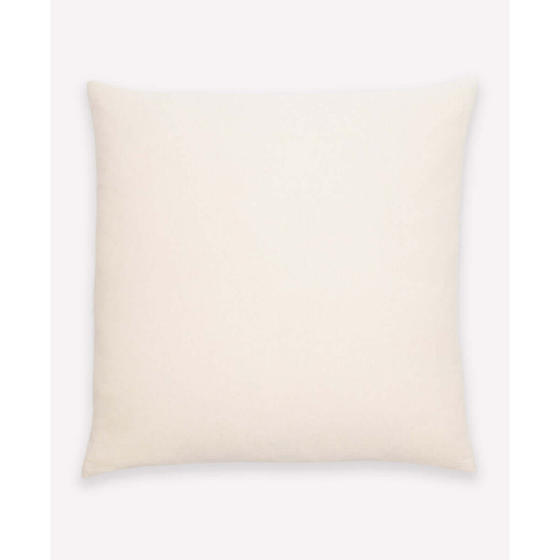 Cabana Square Pillow Cover & Insert, White/Cobalt
