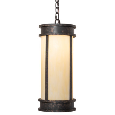Luminaire suspendu cylindrique à 1 lumière Wyant