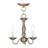Benedetto 3 - Light Steel Dimmable Classic / Traditional Chandelier-123125067