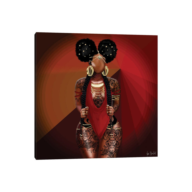 Aries 1 Piece Wrapped Canvas Wall Art, 30.48 cm H x 30.48 cm W