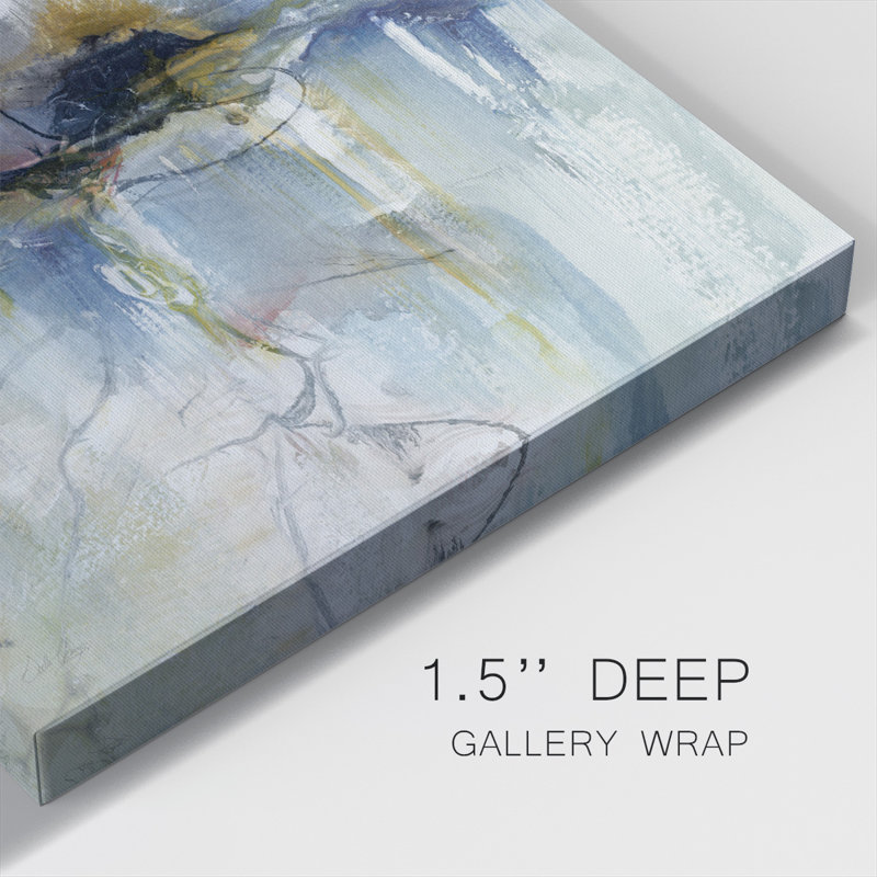 Abstract Striation I-Gallery Wrapped Canvas, 8" H x 8" W