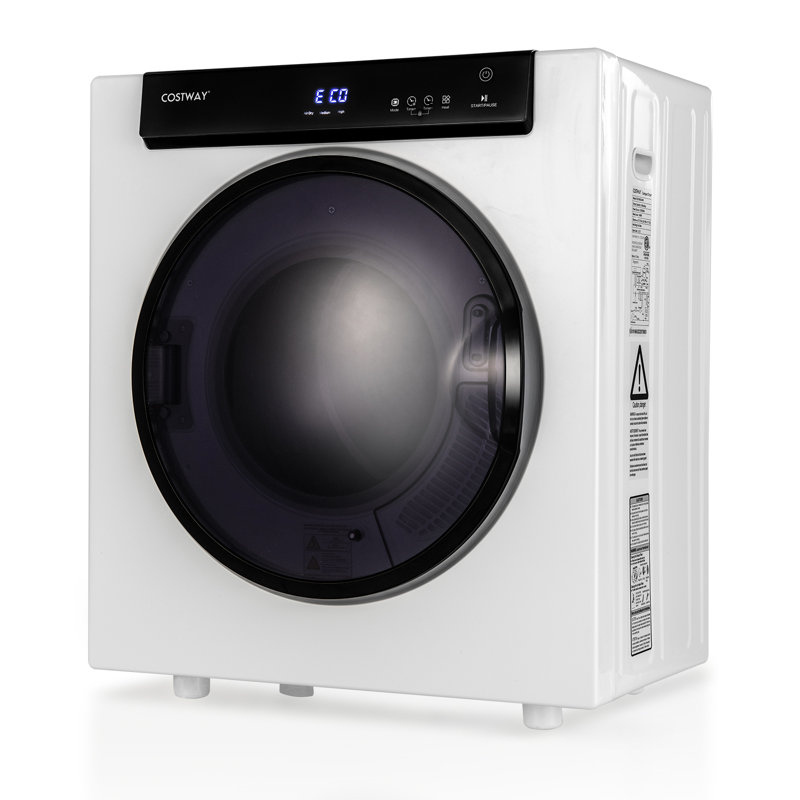 Baignoire compacte en acier inoxydable avec séchoir à linge électrique 1400 W Costway 8,8 lb / 2,6 pieds cubes