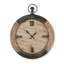 Deionta Wood Analog Wall Clock