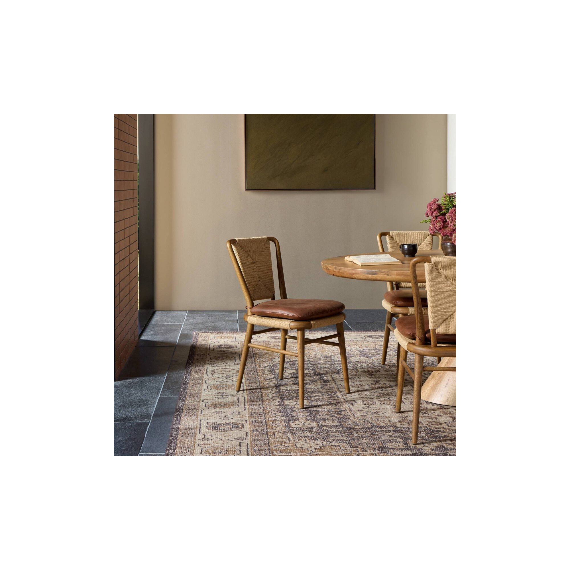 Greylin Dining Chair-Dulane Mahogany