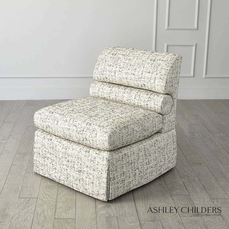 Bolster Slipper Chair-Truce-Kona