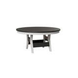 Berlin Gardens Harbor Regular Top With White Base Round Bar Table